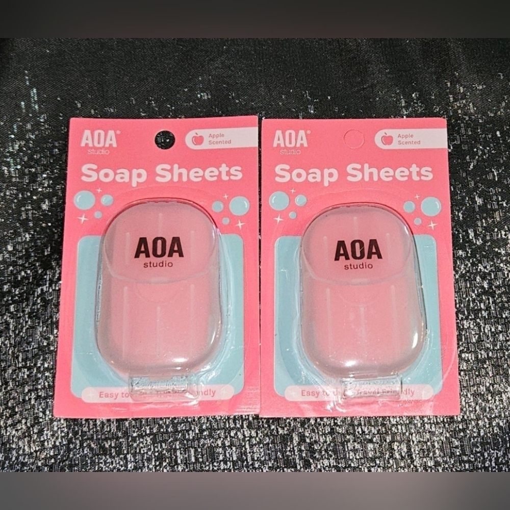 2pk of Soap Sheets in Apple BNIB